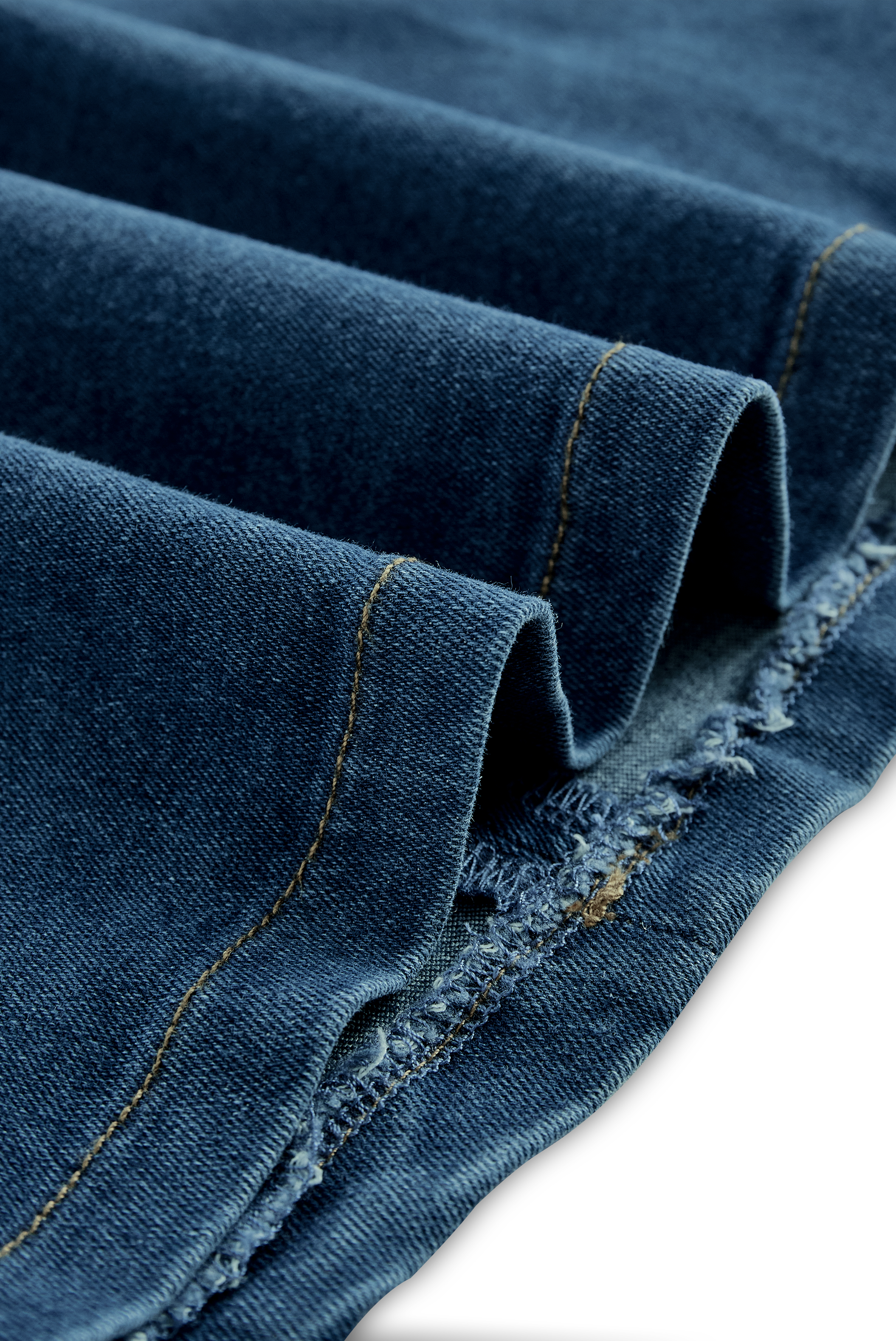 Vibrant Blue Halter Denim Mini Dress | Elegant Women's Dress