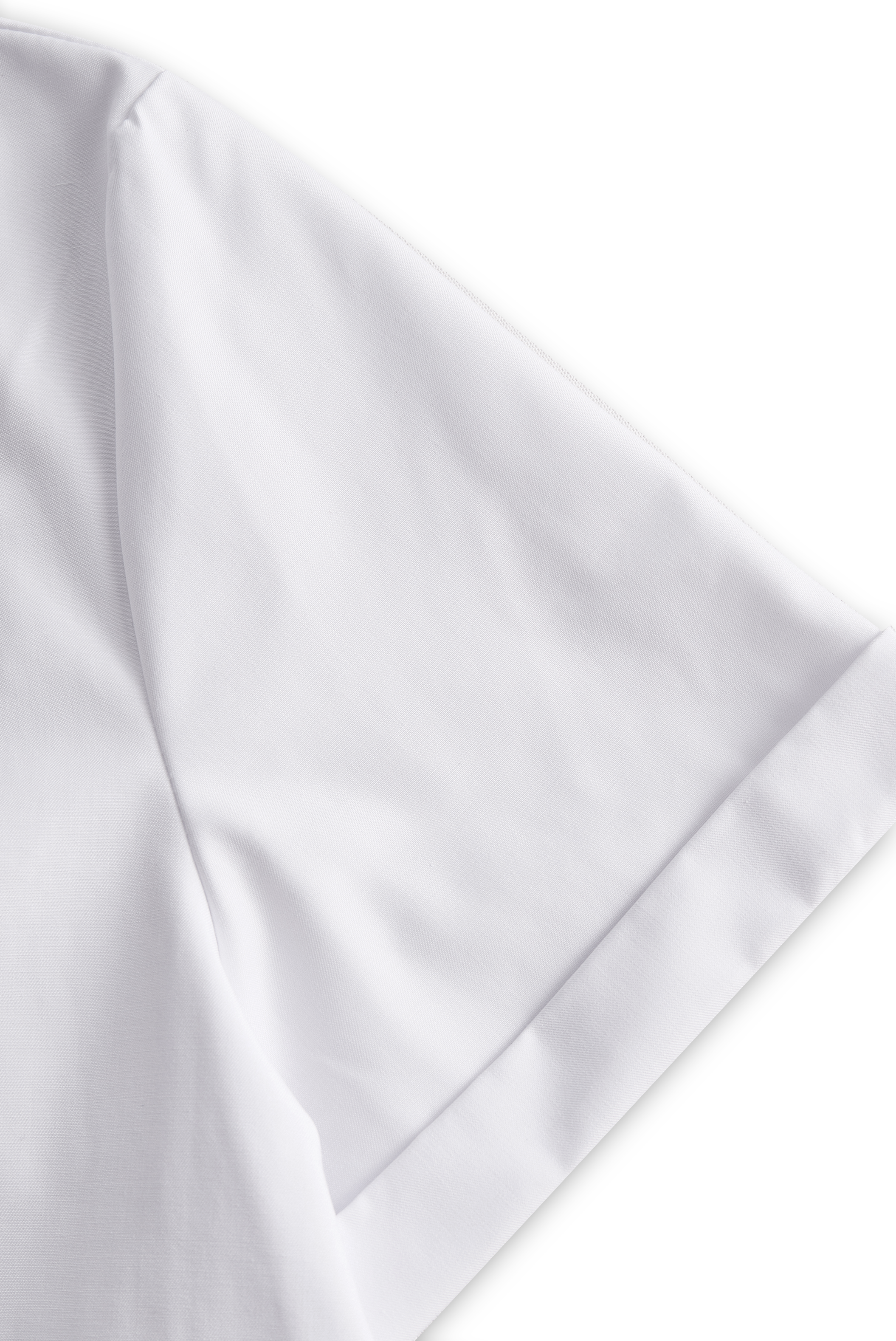 Chic White Button-Up Blouse And Black Pencil Skirt Set | Elegant Women's Dress