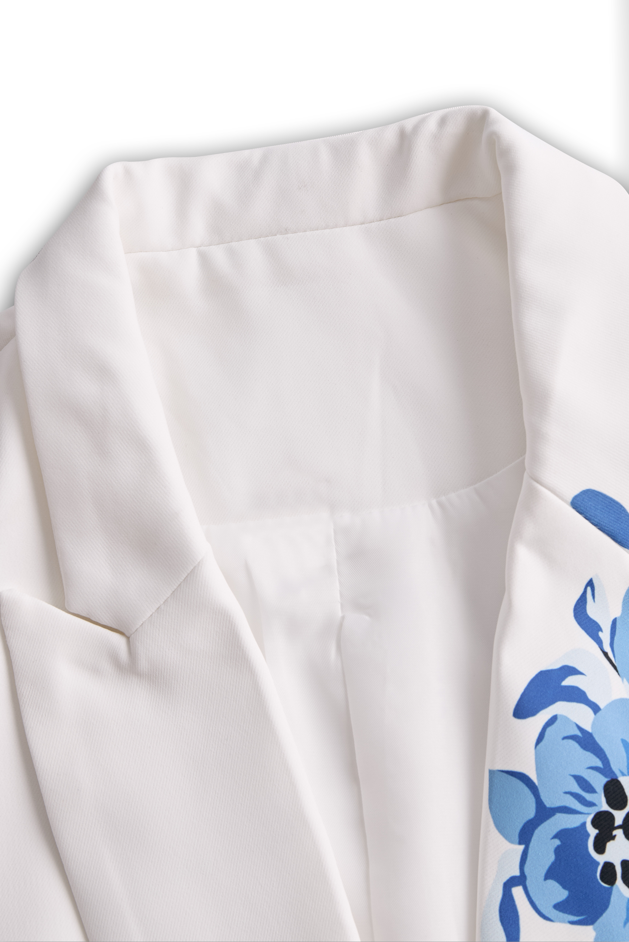 Urban Sleeveless Floral Printed Blazer and Trousers Set | Elegant Women's Dress