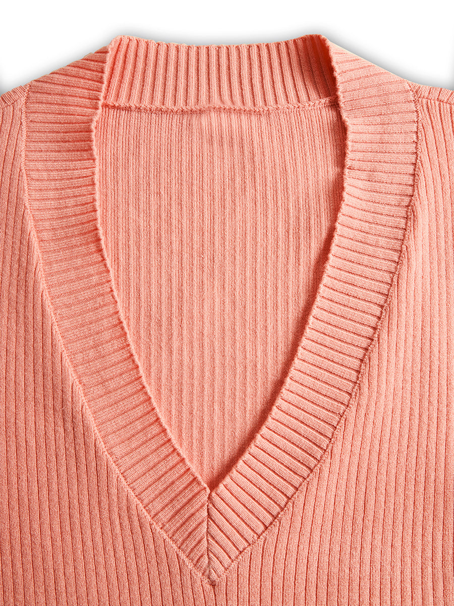 Sweetheart Ruffle Hem Ribbed Knit Mini Dress | Elegant Women's Dress