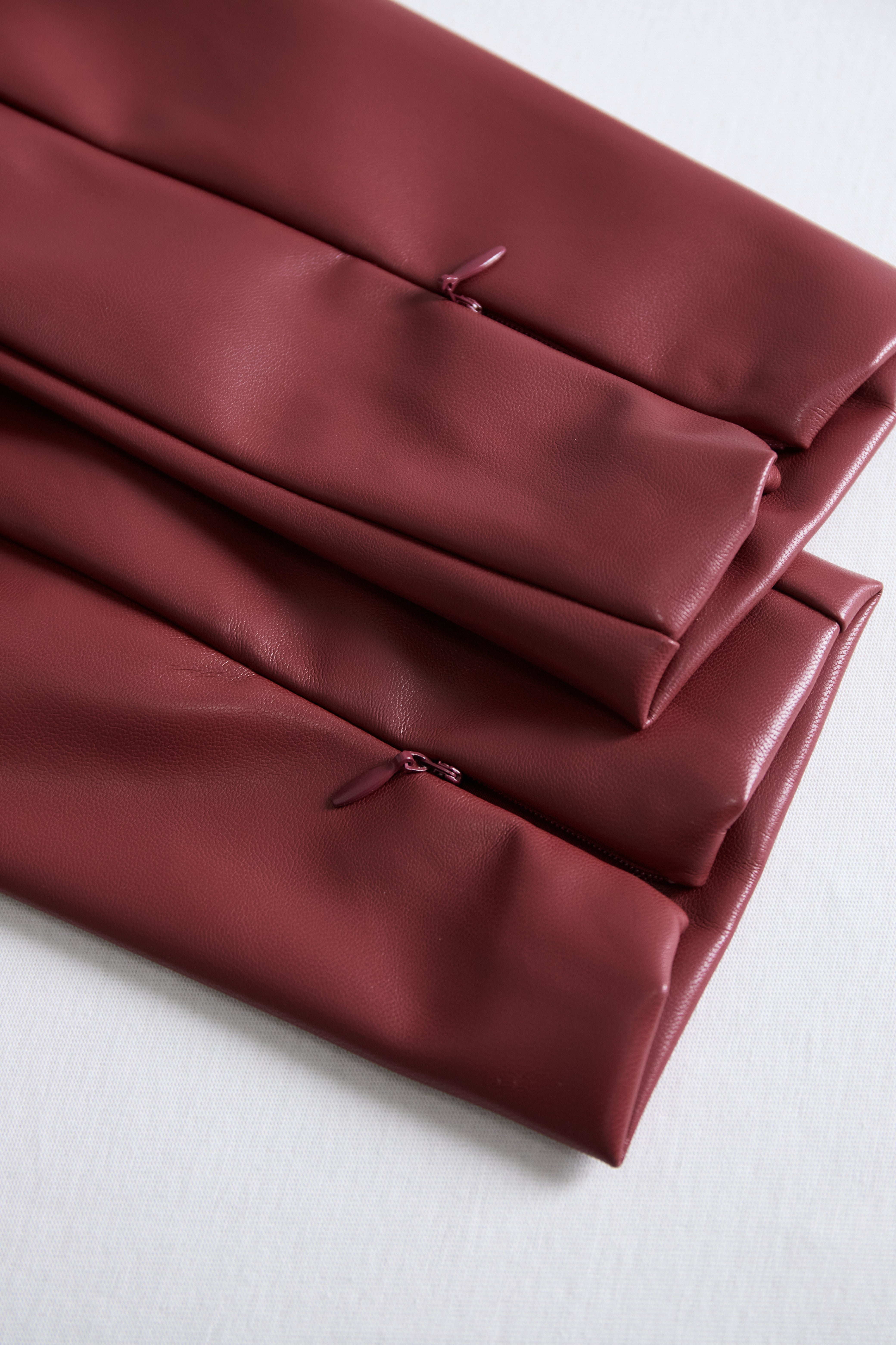 Sophisticated Black Faux Leather Bodycon Dress | Elegant Women's Dress