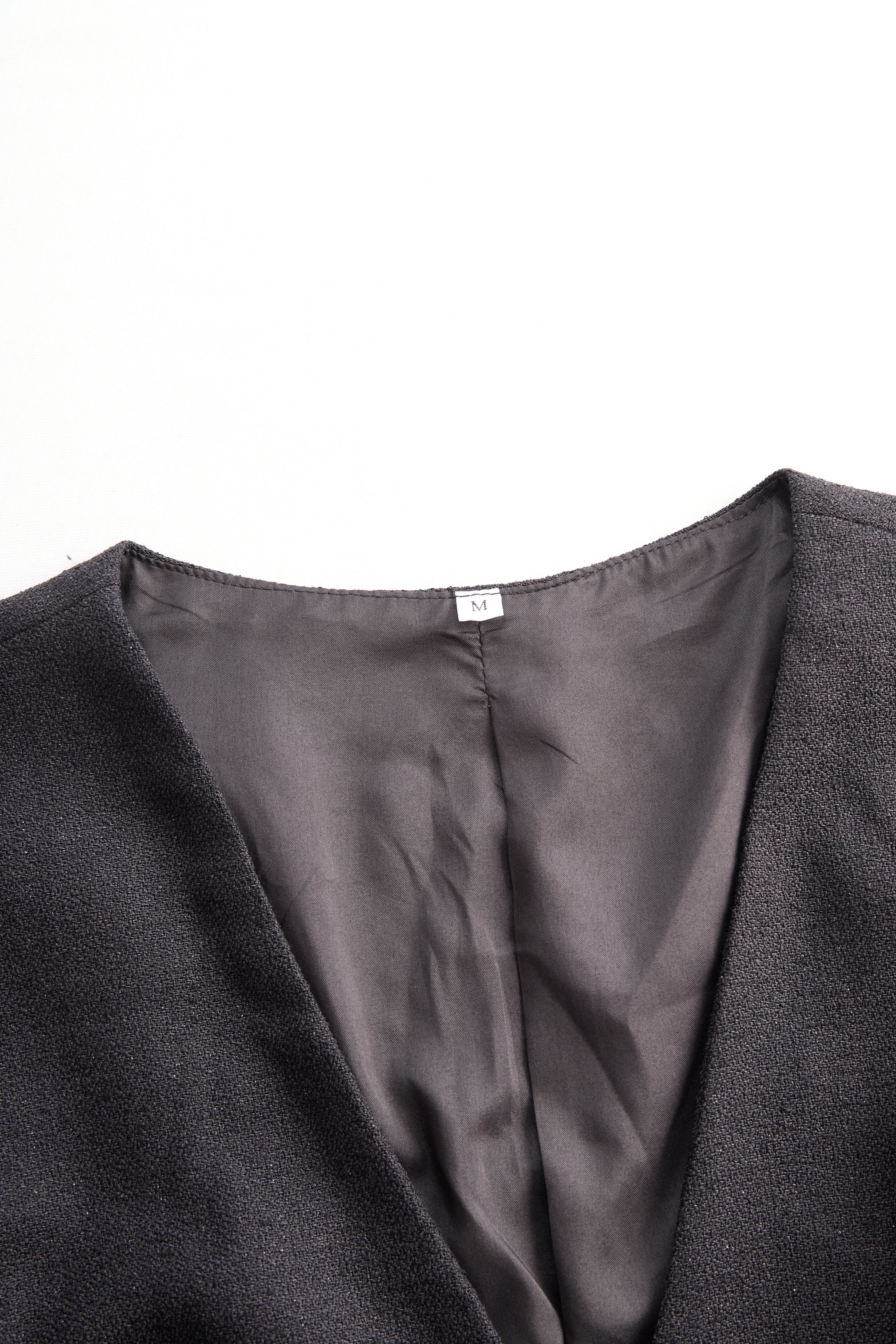 Pearl Button Vest And Maxi Skirt Two-Piece Set | Elegant Women's Dress