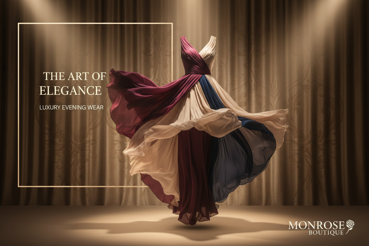 gere um banner profissional, para minha loja , shopify, a loja é de vestido , ele tem que ter um tom elegante glamuroso esse banner tem que ser grande nao pequeno