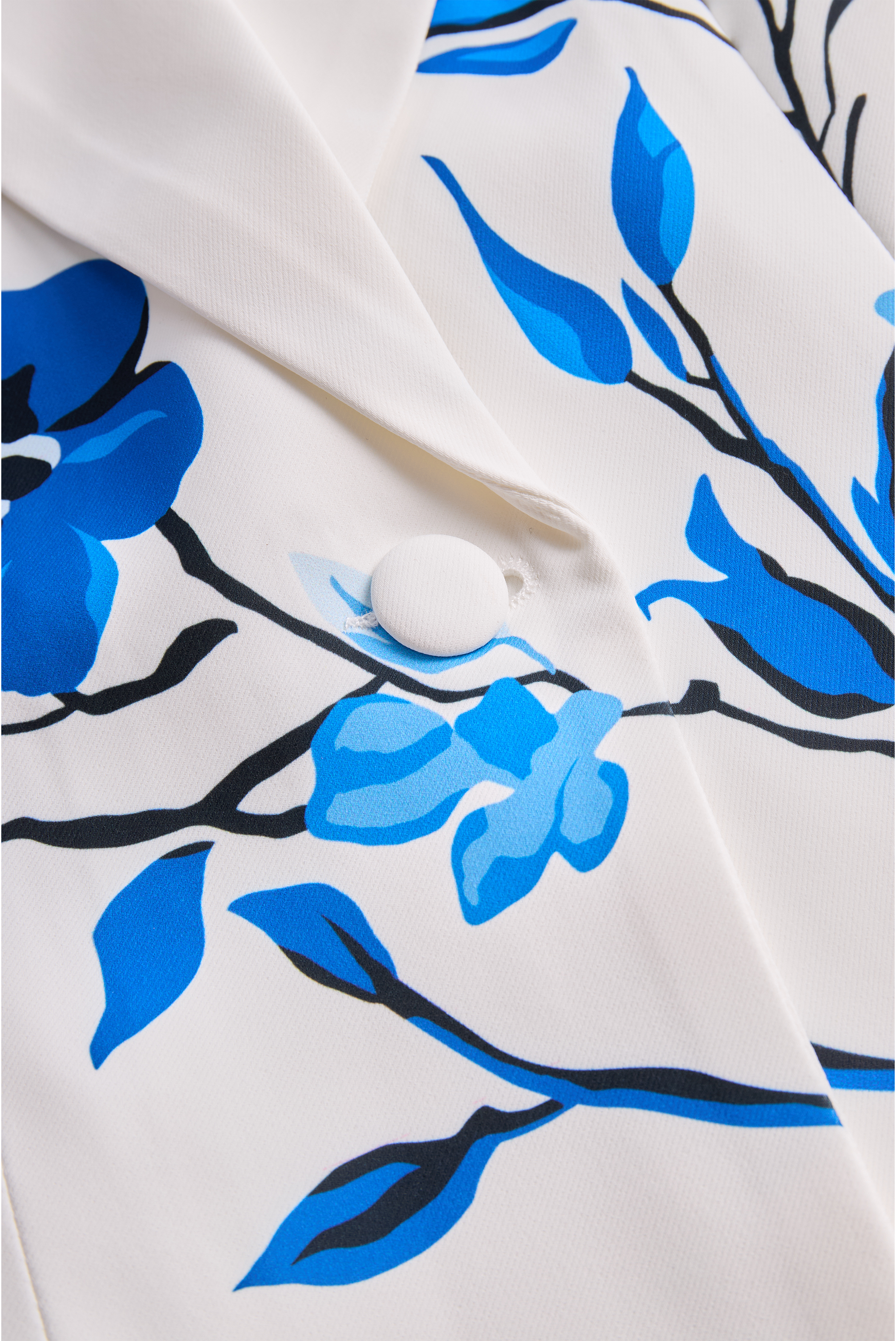 Urban Sleeveless Floral Printed Blazer and Trousers Set | Elegant Women's Dress