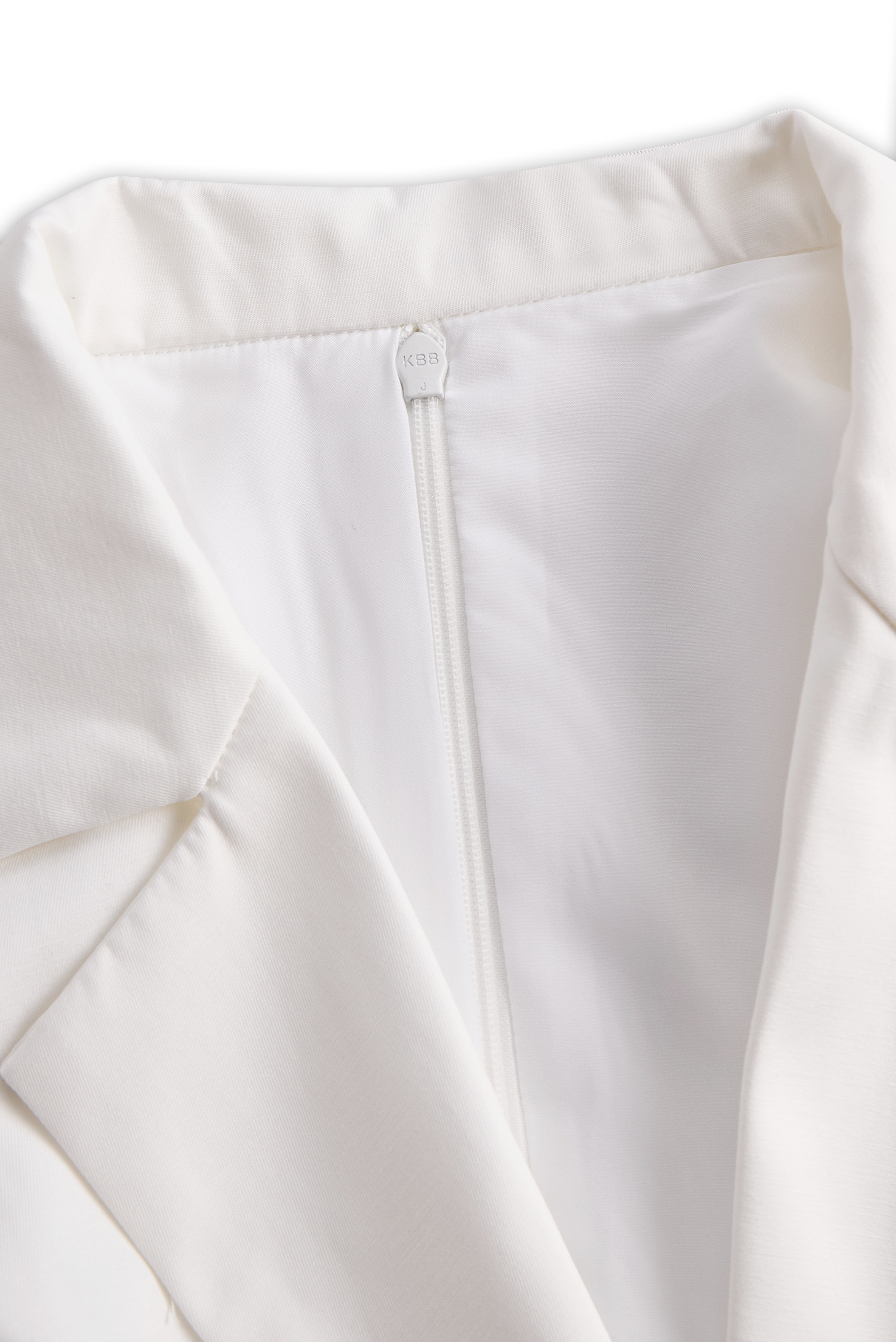 White Pleated Mini Shirt Dress | Elegant Women's Dress