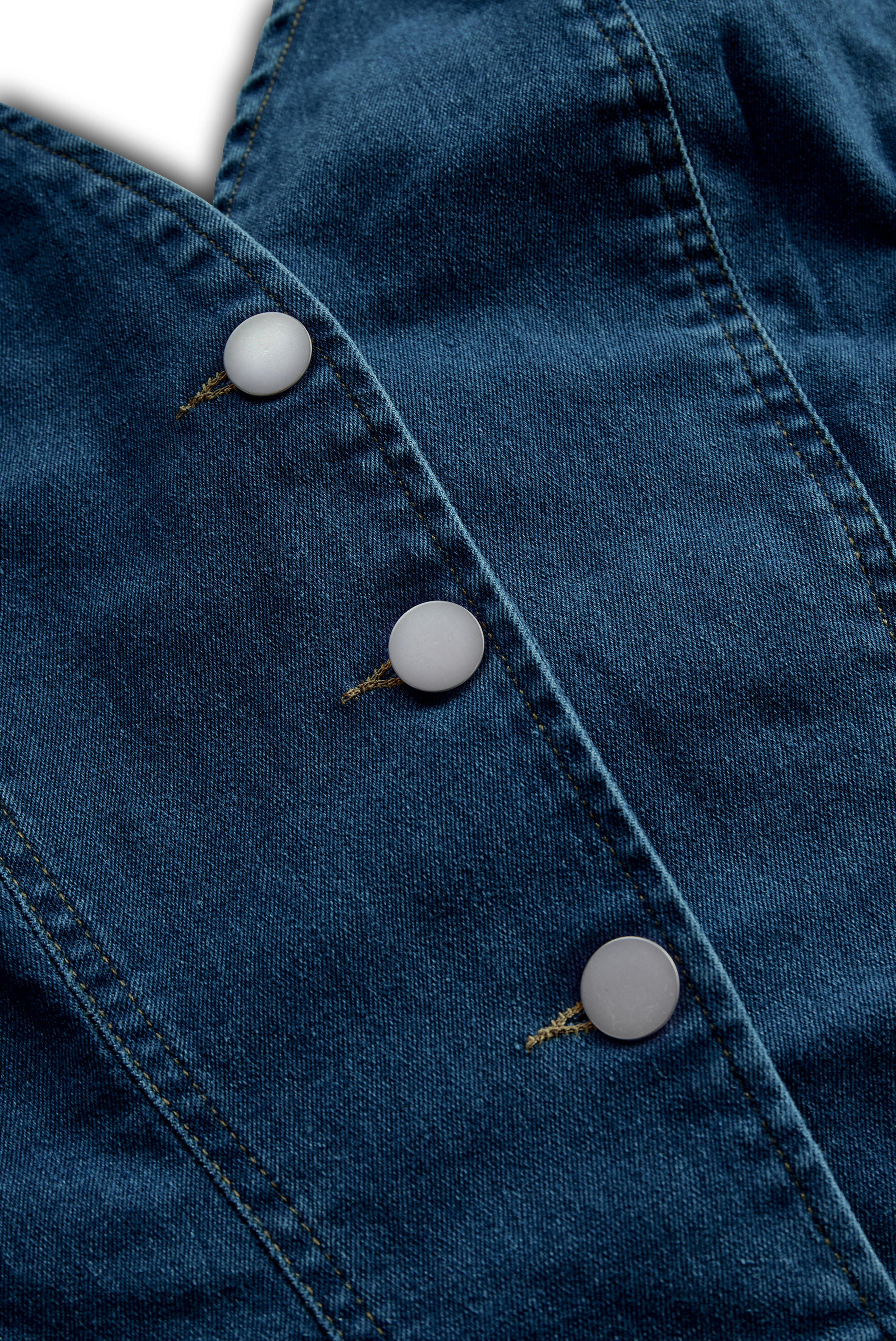 Vibrant Blue Halter Denim Mini Dress | Elegant Women's Dress