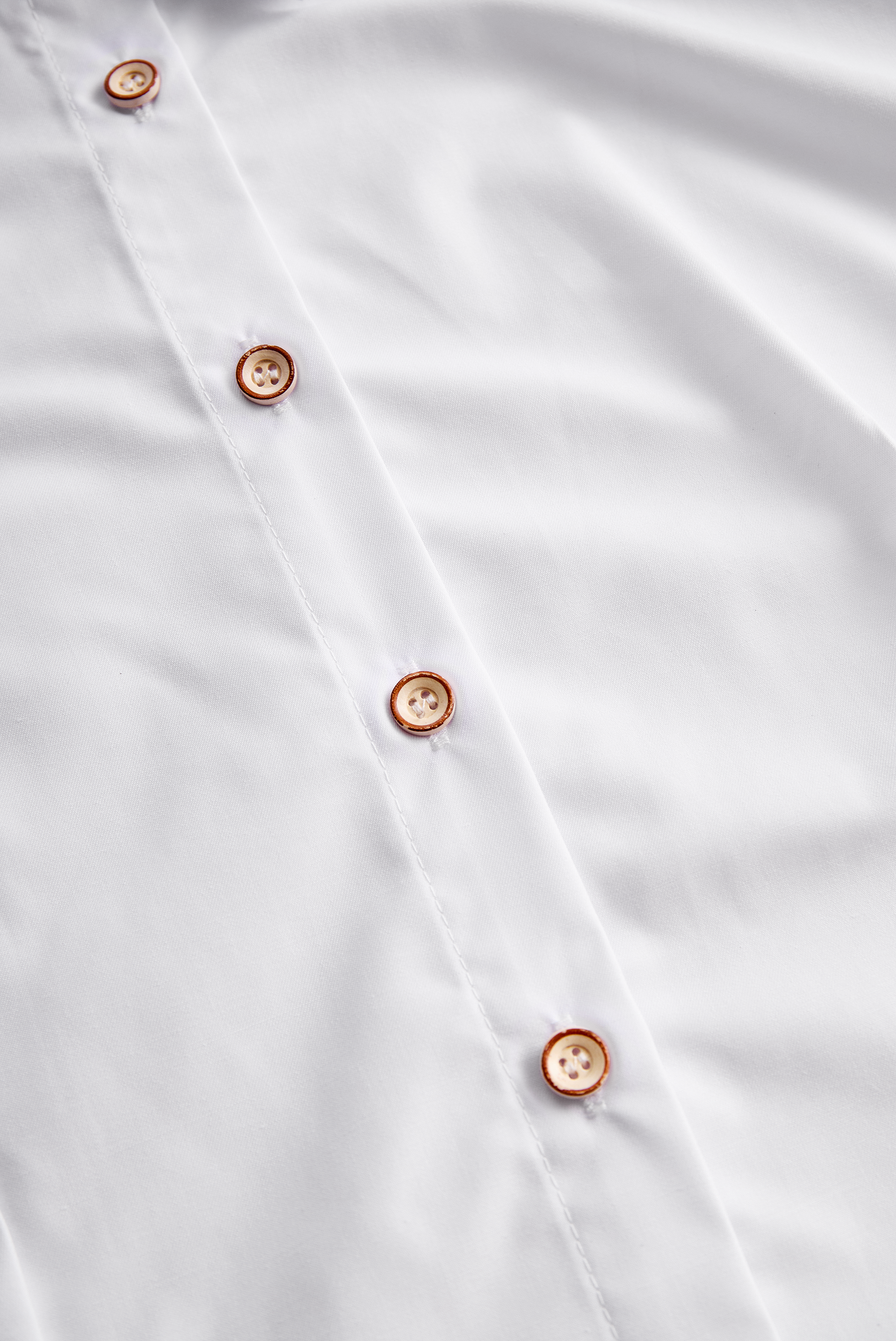 Chic White Button-Up Blouse And Black Pencil Skirt Set | Elegant Women's Dress