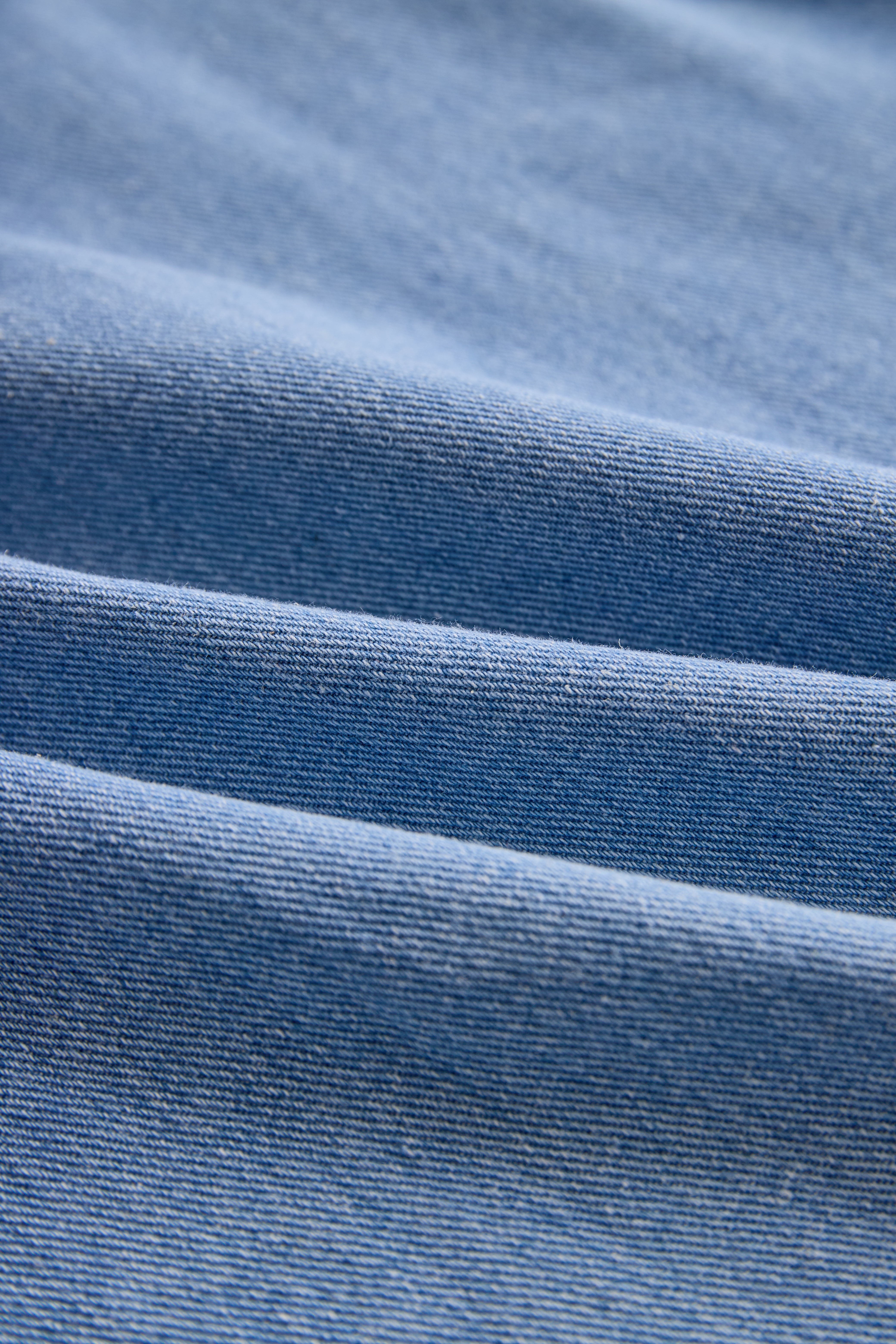 Stylish Denim Two-Piece Set With Asymmetrical Top And Fringed Skirt | Elegant Women's Dress